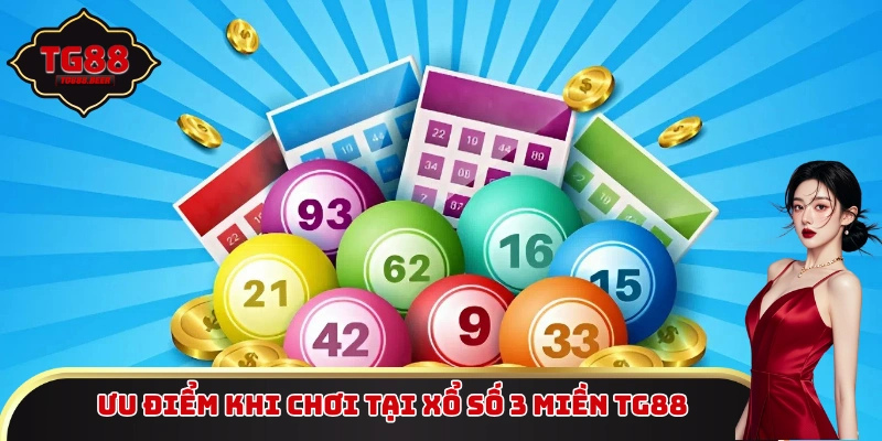Ưu điểm khi đánh đề tại xổ số 3 miền TG88